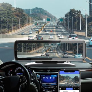 Enregistreur de conduite intelligent 4G 360° avec positionnement panoramique et suivi, surveillance à distance 24 V