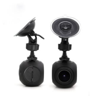 Mini caméra embarquée WiFi FHD 1080p avec GPS, capteur G et vision nocturne.