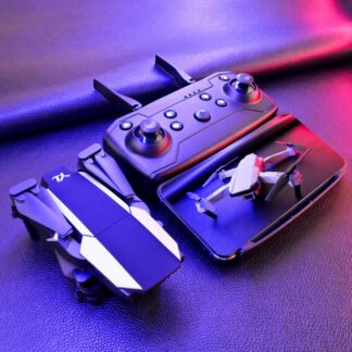 Drone pliable télécommandé avec double caméra 4K