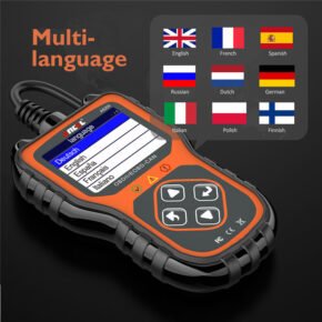 Scanner OBD2 Ancel AS200, outil de diagnostic automobile, équipement de test moteur, version internationale multilingue