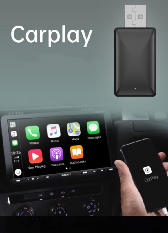 Adaptateur de voiture sans fil 2 en 1