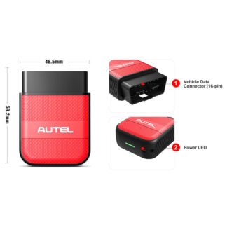 Scanner de diagnostic automobile Daotong AP200H, lecteur de codes OBD2, détecteur de pannes.